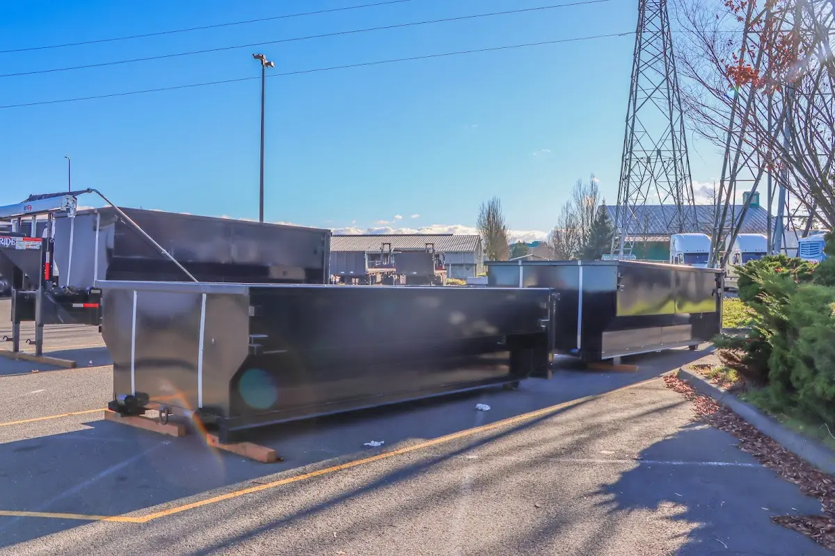 Professional dumpster rental and junk removal service in Burnt Mills